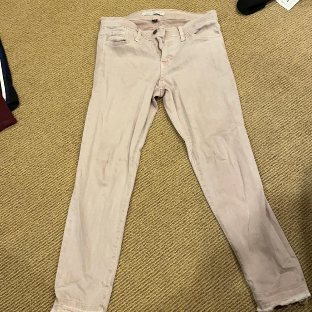 Flying monkey fray bottom jeans